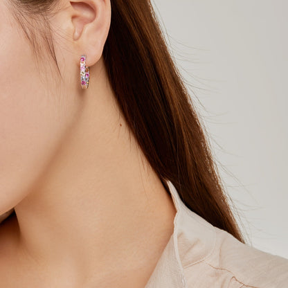 [AuraEcho]Unique Round Cut Daily Earrings