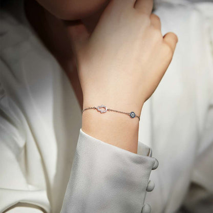 [AuraEcho]Gost Shape & Round Shape Necklace