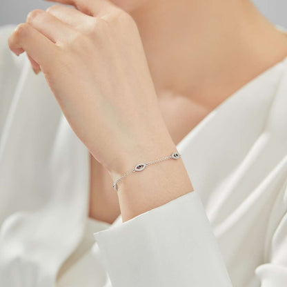 [AuraEcho]Evil Eye Shape Pendent Necklace