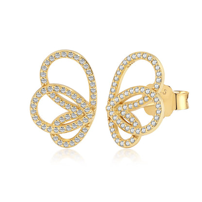 [AuraEcho]Exquisite Butterfly Shape Earrings