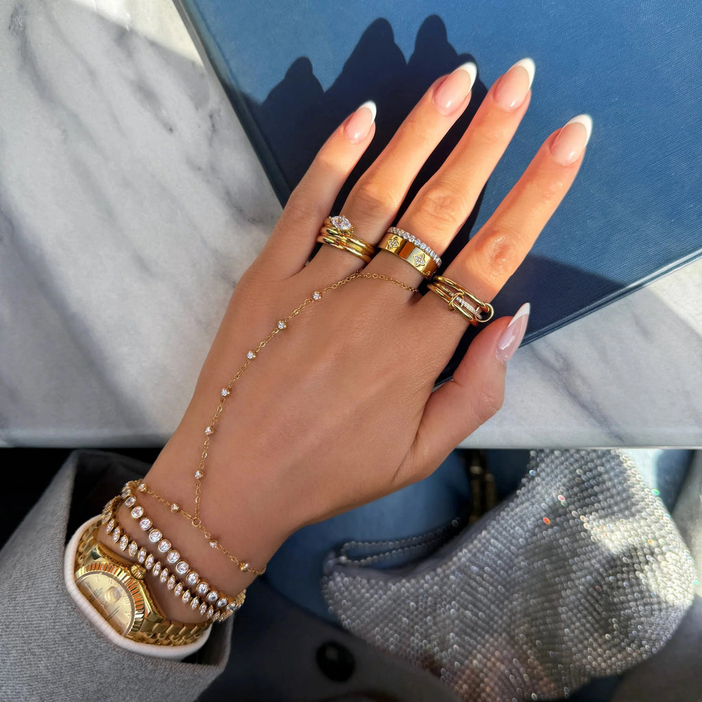Dara Diamond Ring Stack