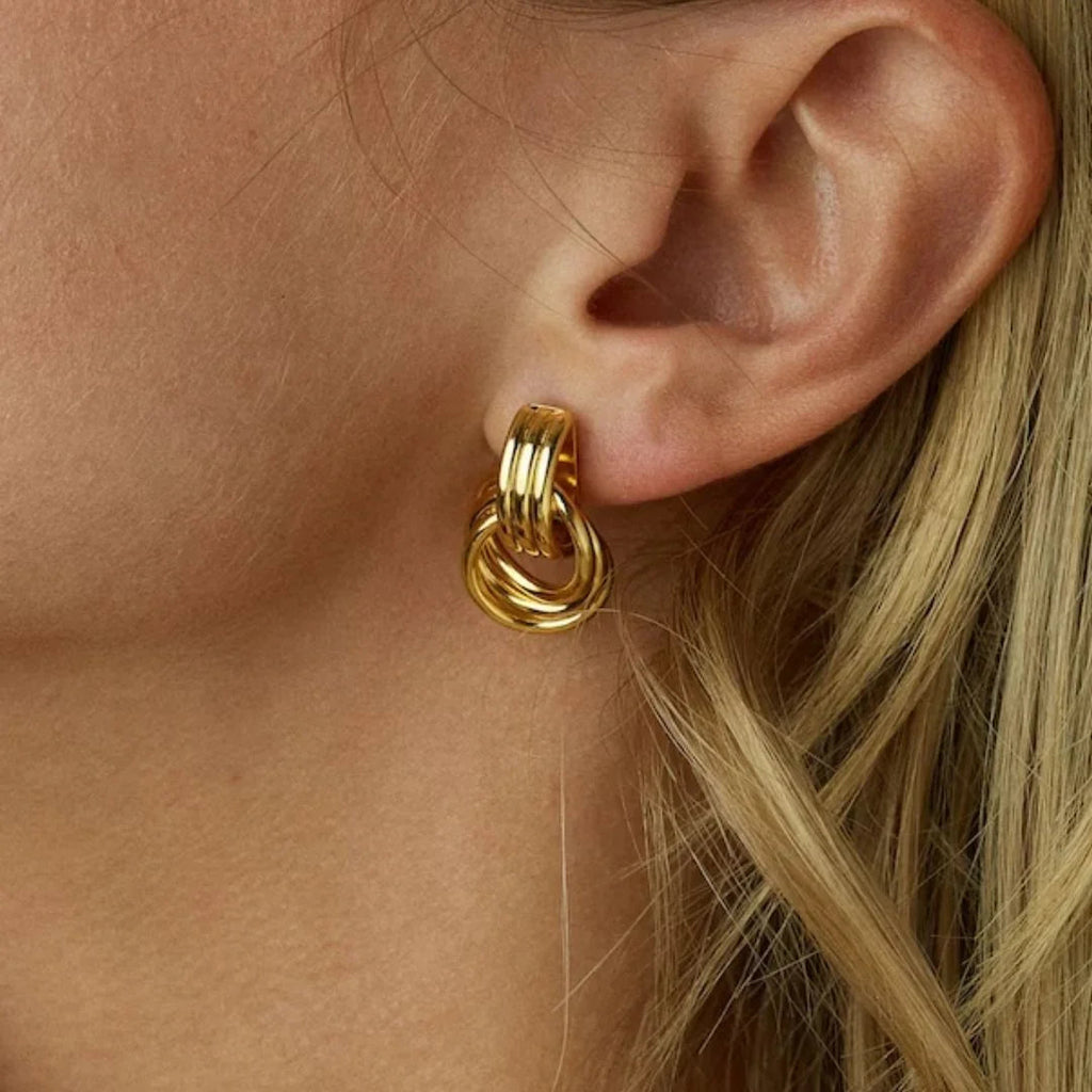 Luna Layered Hoop Earrings