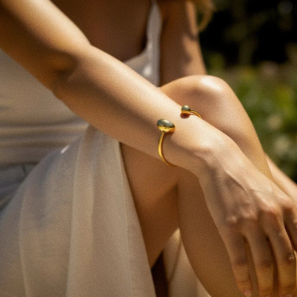 Mallory Minimalist Gold Cuff