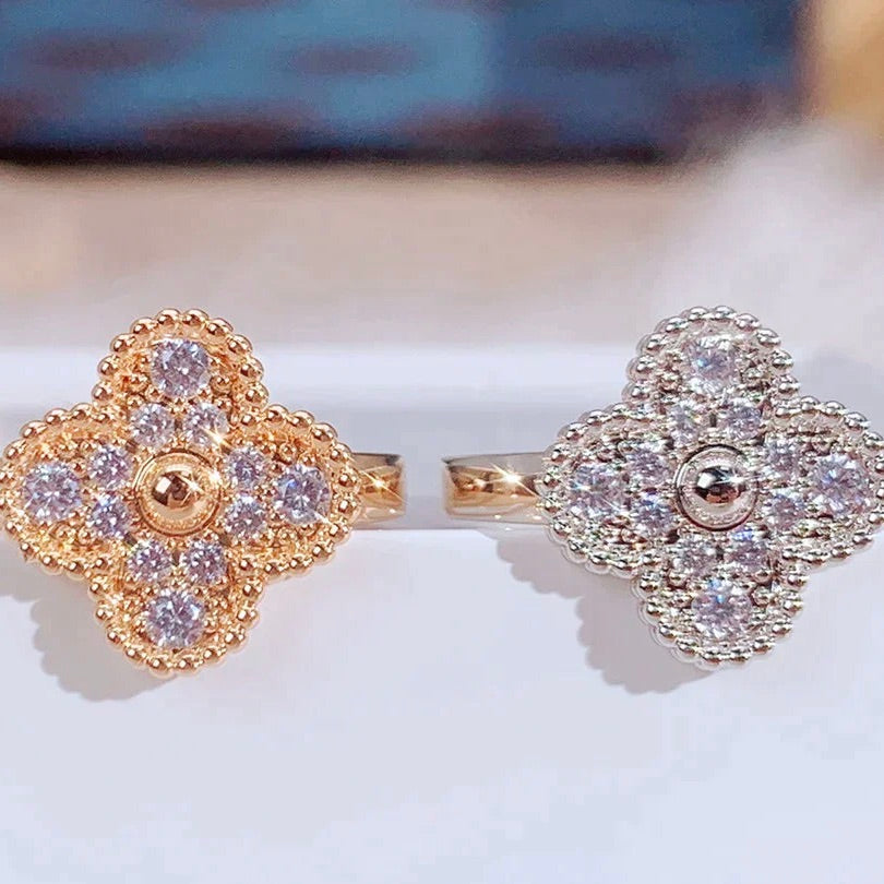 [AuraEcho]CLOVER DIAMOND RING