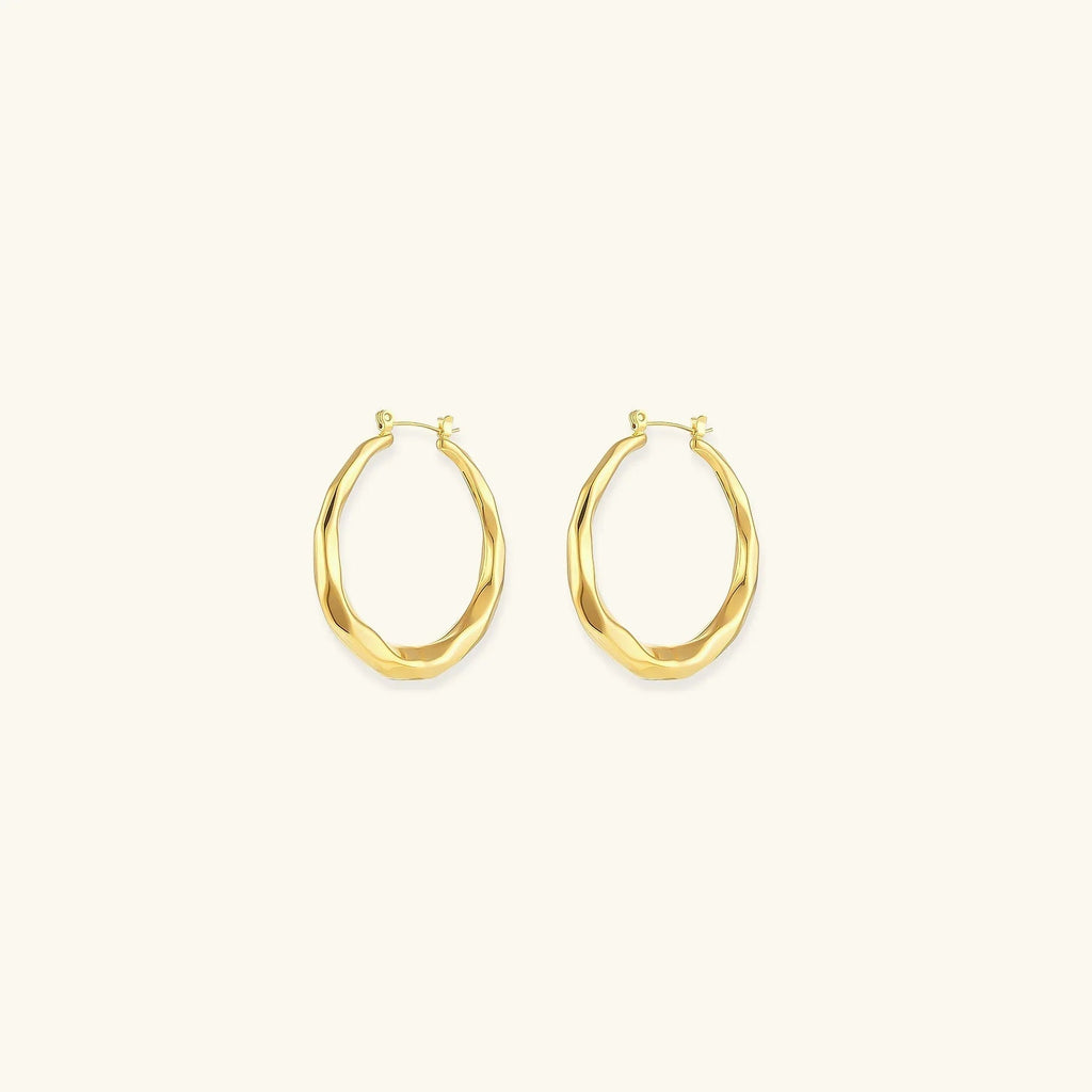 Aire Hoop Earrings