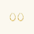 Aire Hoop Earrings