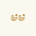Cradle Gold Earrings