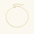 Elizabeth Gold Herringbone Necklace