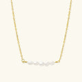 Fleur Freshwater Pearl Gold Necklace