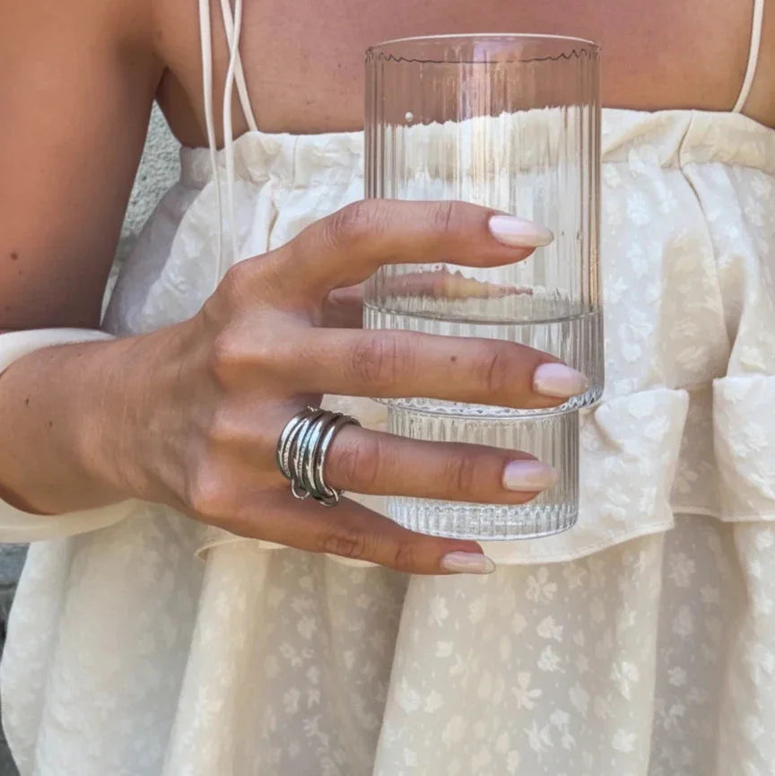 Emmanuelle Diamond Ring Stack
