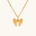 June Bow Necklace