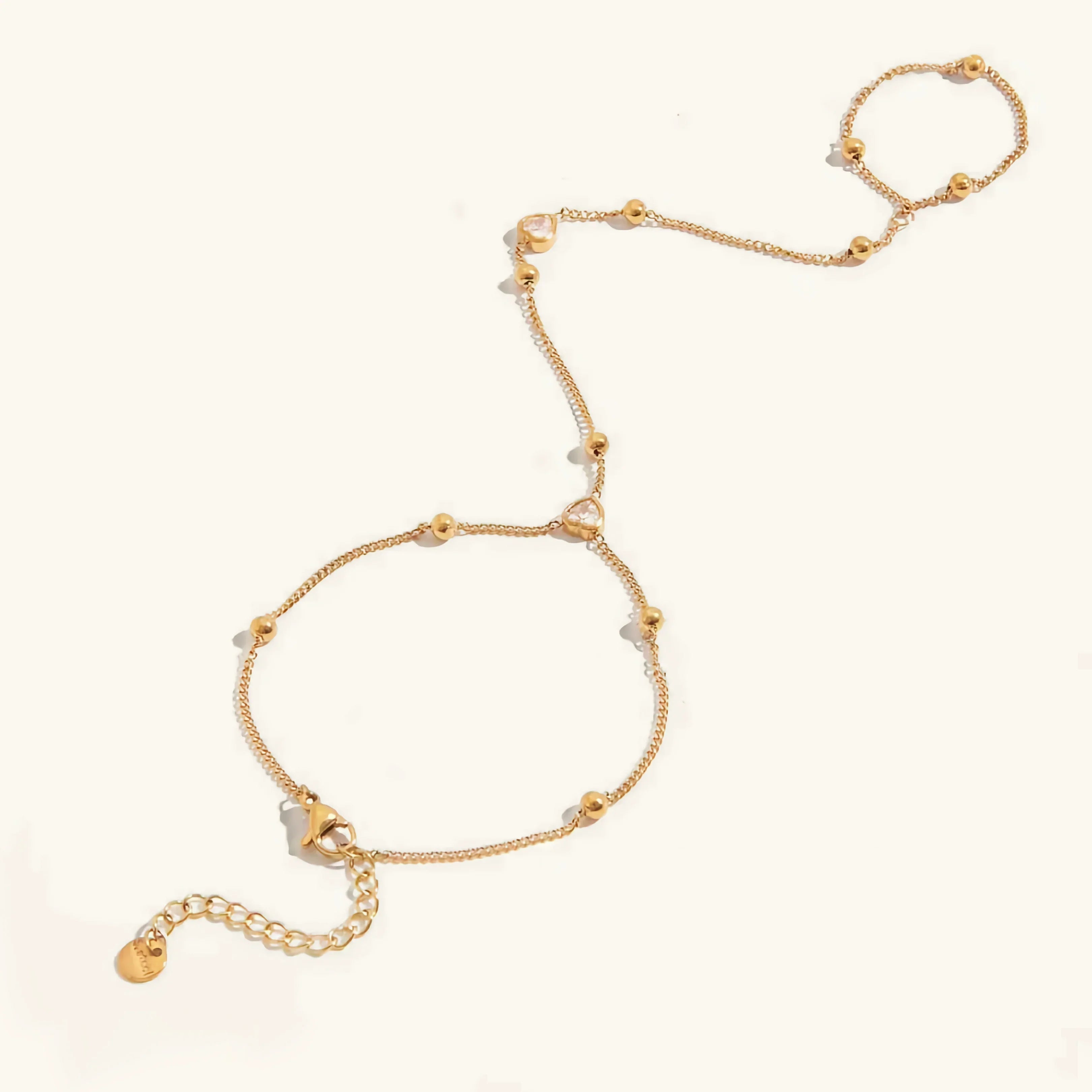 Winslow Gold Hand Chain