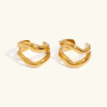 Rosiel Gold Ear Cuff Earrings