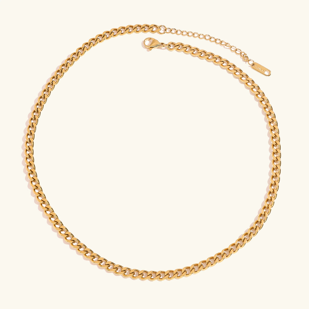 Ysolde Gold Chain Necklace