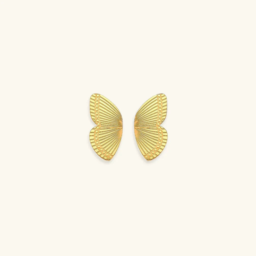 Lilac Gold Earrings