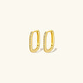 Melissa Oval Hoop Earrings