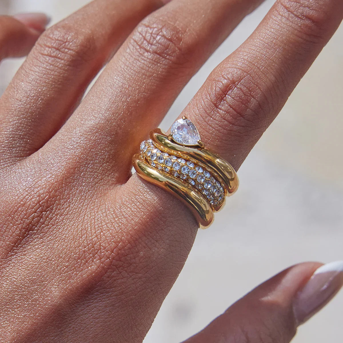 Noemi Curated Ring Stack Collection