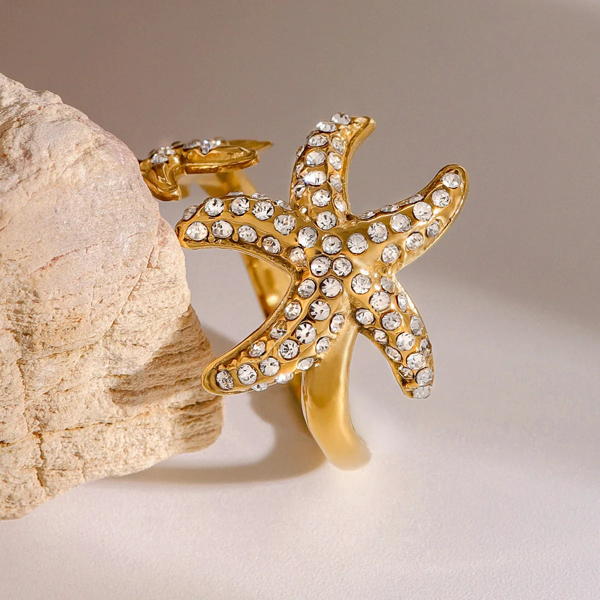 Marina Starfish Diamond Ring