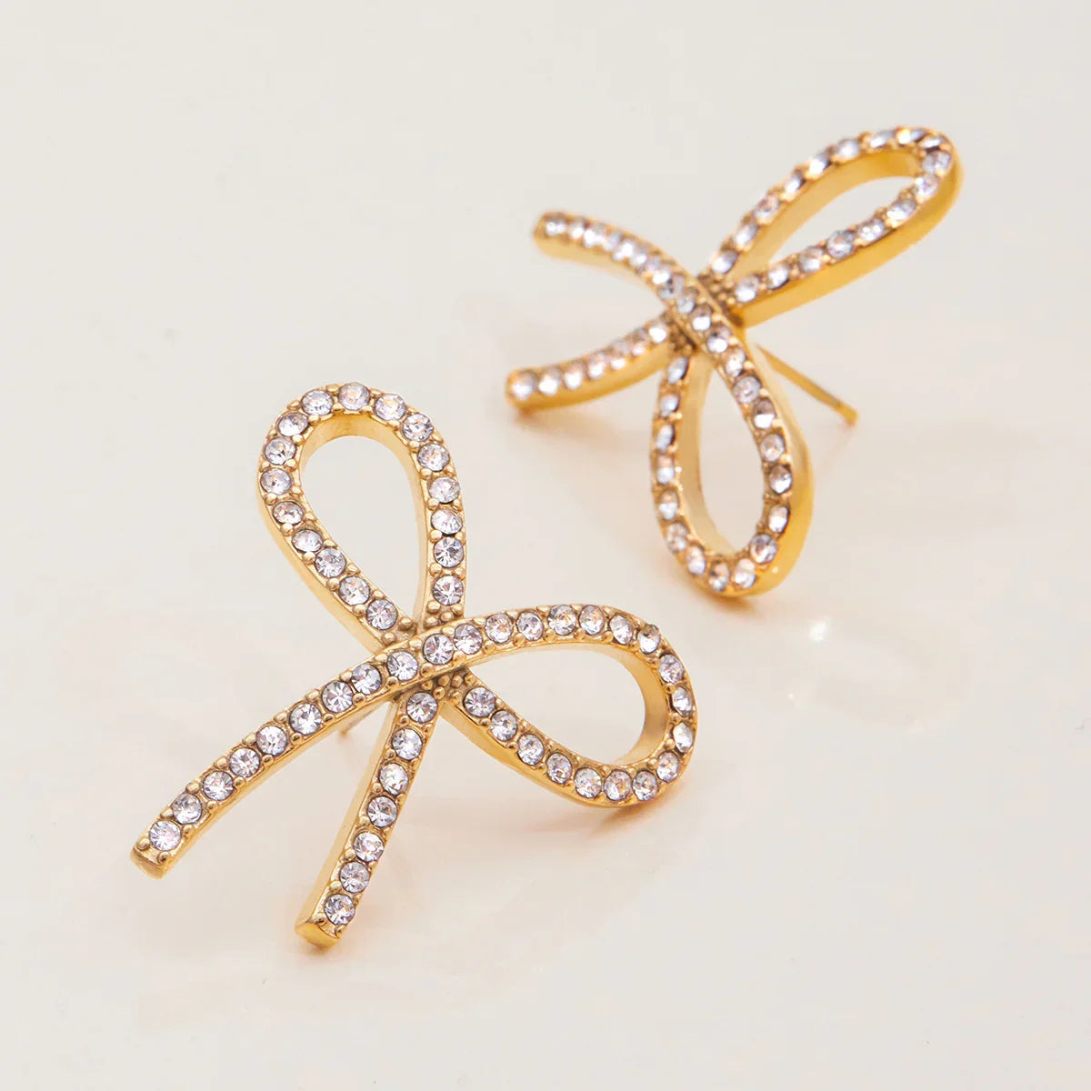 Dannah Diamond Bow Tie Earrings