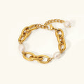 Ysabel Chunky Freshwater Pearl Bracelet