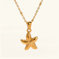 Emmie Gold Starfish Pendant