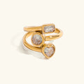 Amelina Layered Diamond Ring