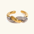 Trinity Twisted Nail Ring