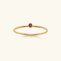 Amelia Birthstone Stacker Ring