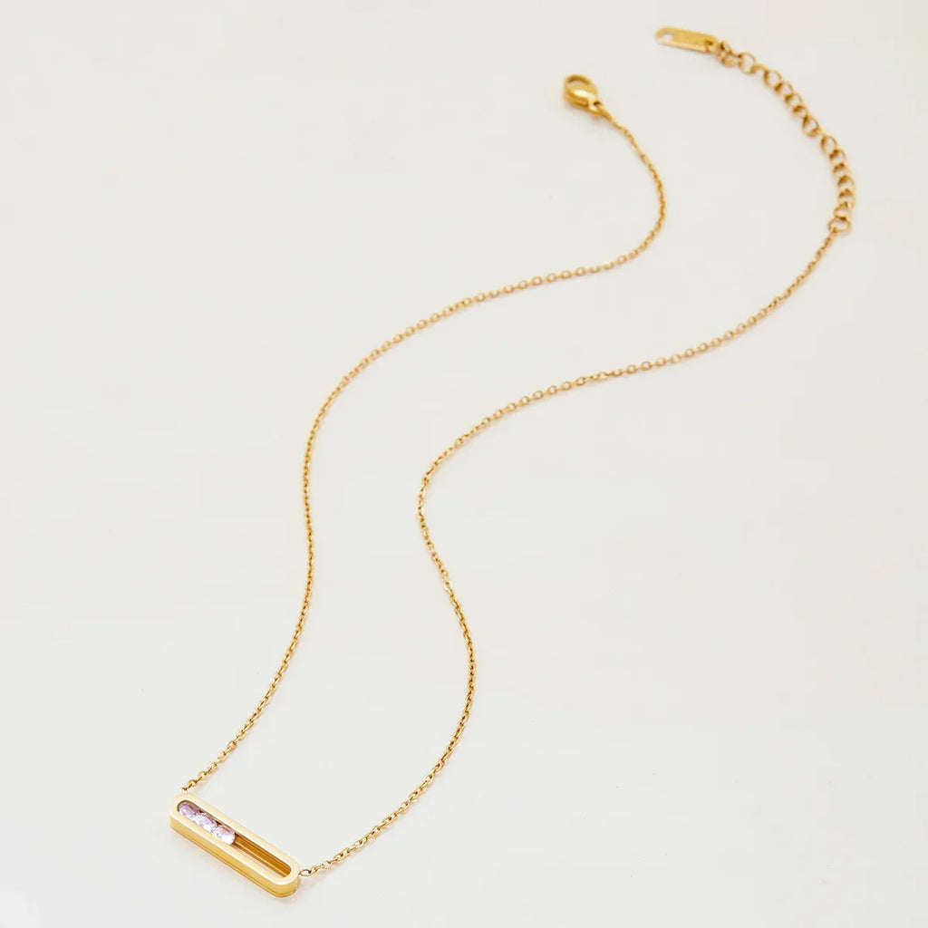 Abby Sculpted Gold Pendant