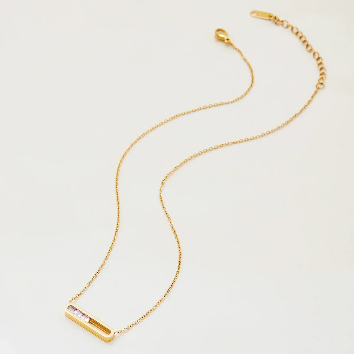 Abby Sculpted Gold Pendant