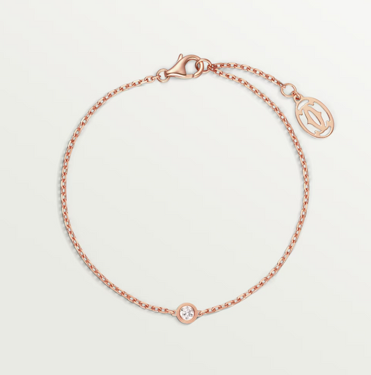 [AuraEcho]DAMOUR DIAMOND LINK BRACELET