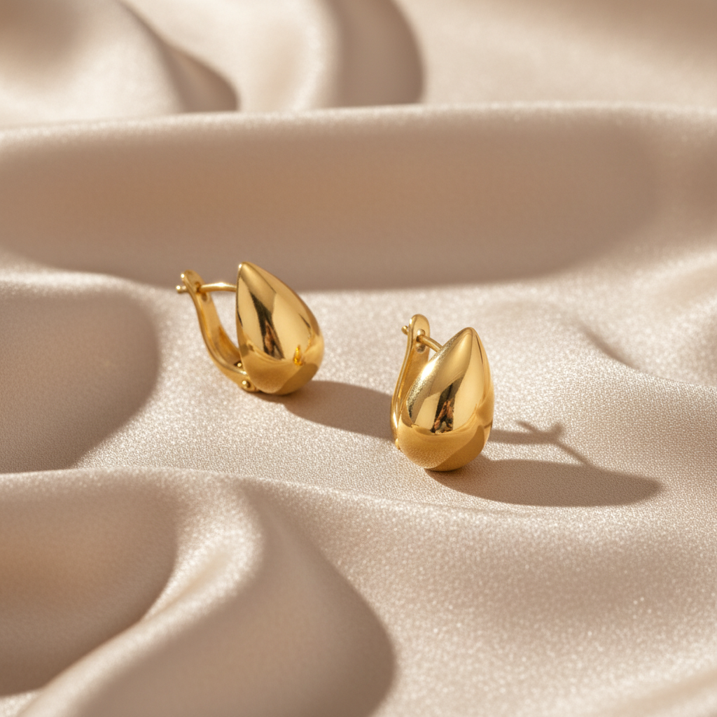Velvette Gold Earrings
