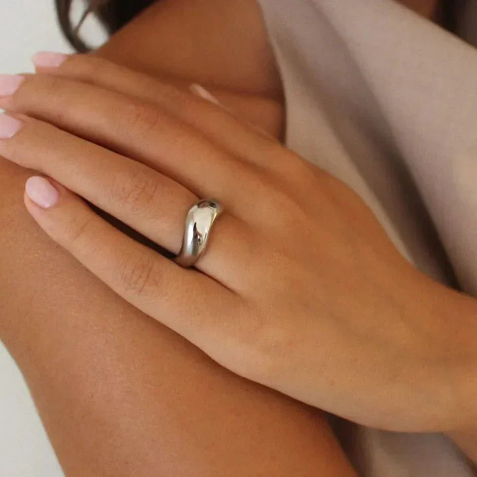 Lana Formless Gold Ring