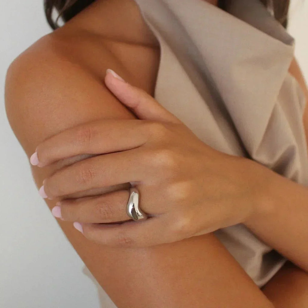 Lana Formless Gold Ring