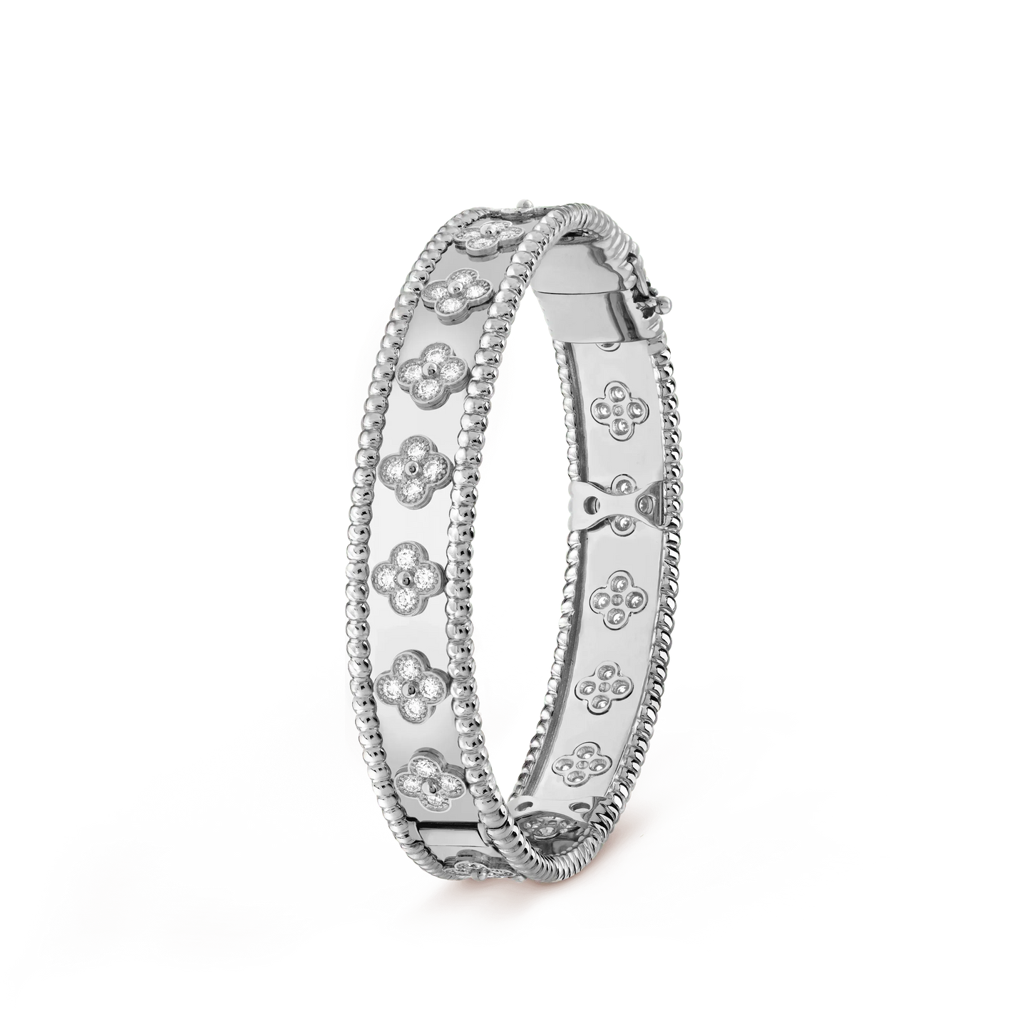 [AuraEcho]CLOVER BRACELET 8MM DIAMONDS